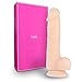 8 Inch Dildo Realistic Lyps Body Safe Silicone Dildo Strong Suction Cup Extremely Soft Adult Toy - 100% Waterproof Life Size Adult Sex Toy Discreet Packaging, Fresh
