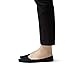 SHEEC SoleHugger InvisiSoft - Women's No-Show Non-Slip Cozy Fleece Boat Sock - Black Large 4 Pairs