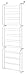 Whitmor Over The Door Shoe Rack, 36 Pair, White
