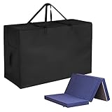 Jungda Folding Mattress Storage Bags,Trifold Memory