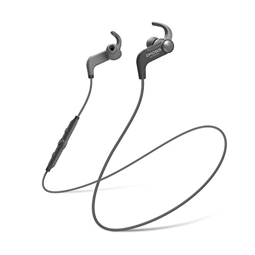 Koss BT190i Wireless Bluetooth Earbuds | in-line Microphone & Touch Controls | Sweat Resistant | Three Cushions Sizes Included | 6 Hour Battery Life (Black)
