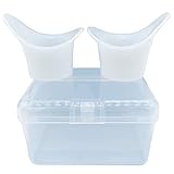 Boyizupha 2 Pcs Silicone Eye Wash Cups for Eye