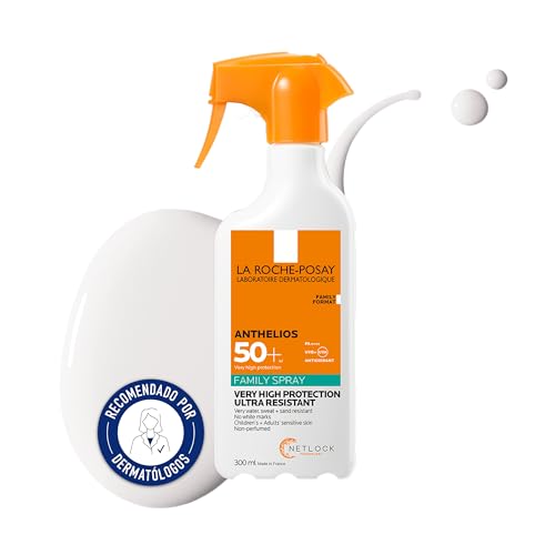 , Anthelios Spray Invisible Family SPF50+, Protección, 300 ml