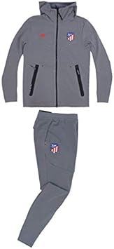 Amazon Co Jp Nike ナイキ アトレチコマドリード 19 テックパック フルジップ フーディー パンツ 上下セット Cl ライトグレー Ci2121 060 Ci2142 060 スポーツ アウトドア