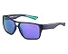Nike EV0764-005 Charger R Sunglasses (One Size), Matte Crystal Dark Magnet Grey/Hyper Grape, Grey with Violet Flash Lens