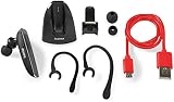 Hama MyVoice2100 Mono Bluetooth 5.0 Headset 80 Hours Battery Dual Device Ear view 11