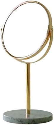 ACZZ Makeup Table Mirror, 3X Cosmetic Mirror, Ornate Decorative, Two-Side Mirror
