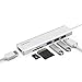Lenovo USB C Hub, Ultra Slim Aluminum USB C Adapter With 3 USB 3.0 Ports, 4K HDMI, SD/TF Card Reader, Compatible For USB Type C Devices