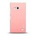 Nokia Lumia 730 / 735 Case, J&D [Ultra Slim] Lumia 730 735 Case [Slim Fit] Smooth Protective Hard Case for Nokia Lumia 730 735 (Pink)