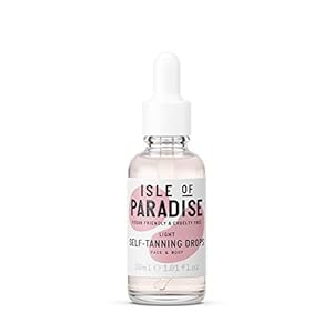 Isle-of-Paradise-Fake-Tan-Drops-Light-30-ml-Add-Self-Tanning-Drops-to-Skin-Care-Natural-Ingredients-Vegan Isle of Paradise Self Tan Drops Light (30 ml) Add Self Tanning Drops to Skin Care Natural Ingredients & Vegan