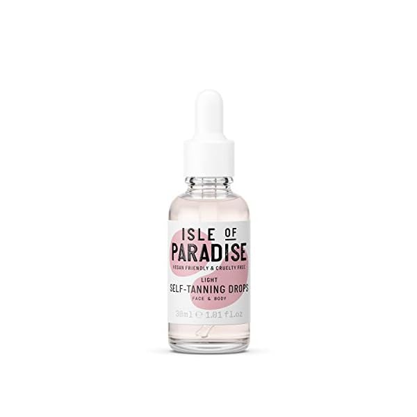 Isle-of-Paradise-Fake-Tan-Drops-Light-30-ml-Add-Self-Tanning-Drops-to-Skin-Care-Natural-Ingredients-Vegan Isle of Paradise Self Tan Drops Light (30 ml) Add Self Tanning Drops to Skin Care Natural Ingredients & Vegan