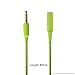 Geekria Audio Cable for Bose SoundSport, SIE2, SIE2I Sport Headphones Replacement Extension Cable / Mobile Headset Extended Cord Wire (Green)