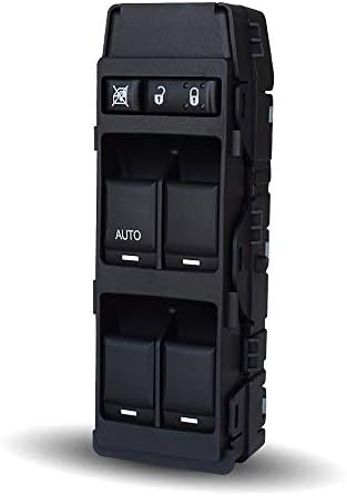 TERRAIN VISION Driver Side Power Window Master Control Switch For Chrysler 200 300 Sebring,Dodge Avenger Caliber Charger Magnum,Jeep Compass Patriot Mitsubishi Raider,Ram Dakota OE：4602780AA，4602780AB