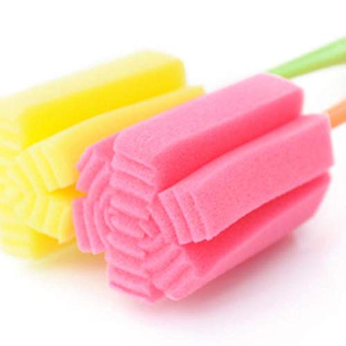1 PC Kitchen Cleaning Tool Sponge Brush For Wineglass Bottle Coffe Tea Glass Cup