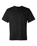 Augusta Sportswear MEN'S WICKING TWO BUTTON BASEBALL JERSEY