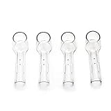 Oral B Replacement Brush Head Protection Cover Caps- 4 Pk – Keep Your Electric Toothbrush Heads Dust & Germ Free- Great Convenience for Travel & Everyday Use- Case Contributes to Sanitary Health