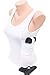 Graystone Holster Tank Top Shirt Concealed Carry Clothing for Women Concealment Compression CCW Tactical Clothes (Medium, White)