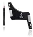 Beard Shaping and Styling Template Comb Tool with Marking Pencil
