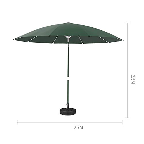 Parasol YXLZ Außenschirm Sonnenschirm Sonnenschirm Säulenschirm Regenschirm Fiberglas Regenschirm-Sonnenschirm/Winddicht… – Bild 3