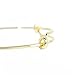 Yumei Jewelry Expandable Wire Blank Bangle Bracelet for Womens DIY Jewelry Making,2.4 Inch,Gold-tone