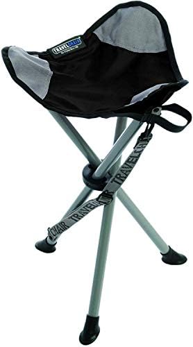 folding tripod chair with back
