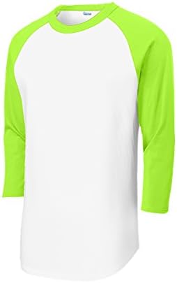 lime green baseball jersey