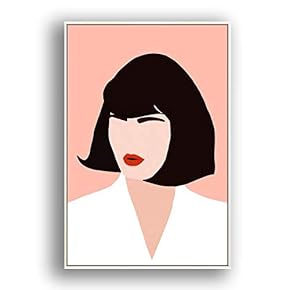 Framed Canvas Wall Art for Living Room, Bedroom Minimalist Abstract Canvas Prints for Modern Home Decoration Ready to Hang - 16"x24" inches