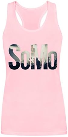 Women's SoMo logo tank top Pink L