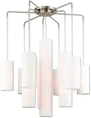 9 Lt Bn Foyer Chandelier Amazon Com