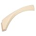 QUIOSS 51419150340 Inner Door Panel Handle Outer Trim Cover Right Side for BMW E90 3-Series Sedan Beige
