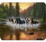 New Running Wild Horses Mousepad Mouse Pad Mat