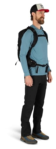 Osprey Talon 22L Men's Hiking Backpack with Hipbelt, Ceramic Blue, L/XL