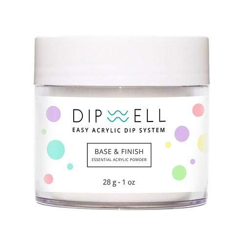 Nail DIP Powder, Pink & White, French Style, Dipping Acrylic For Any Kit or System by DipWell (Base & Finish)