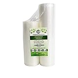 Commercial Bargains 11" x 50' and 8" x 50' Commercial Vacuum Sealer Saver Rolls Food Storage