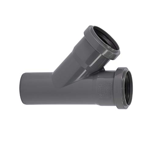 Ostendorf HTsafe Abzweig DN 50/50 mm 45 Grad HT-Rohr – Bild 3