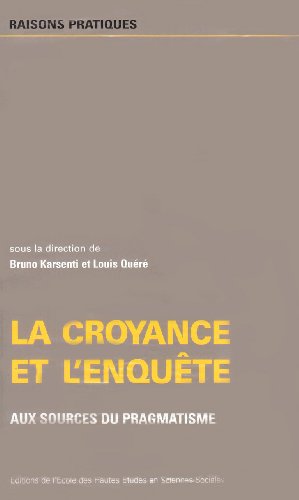La  croyance et l'enquête
