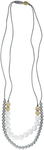 Glitter and Spice Silicone Teething Necklace Statement Collection, Sienna