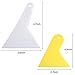4 Pieces 5D Diamond Painting Fix Tools Diamond Painting Aligning Tool Diamond Art Repair Accessories for Diamond Painting Kits, Yellow and White