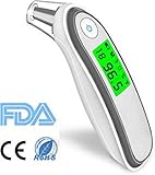 Forehead and Ear Thermometer, Digital Medical Infrared Fever Thermometers Instant Reading Suitable for Baby, Toddler and Adults with CE and RoHS Approved