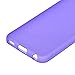 APPLE ipod touch 6 / 5 case, KuGi ® frosted style High quality ultra-thin Soft TPU Case for New iPod Touch 6th / 5th Generation. (Purple)