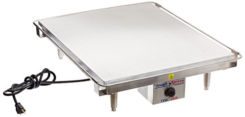 DoughXpress TXW-2025 Stainless Steel Tortilla Flat Grill Warmer, 220V, 20" Width x 6" Height x 25" Depth