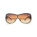 HOTLOVE Premium Sunglasses UV400 Lens Technology – Rimless Sunglasses M9203 Brown + Gold , Light Weight frame – Trendy Fashion Everyday Apparel for Women & Men