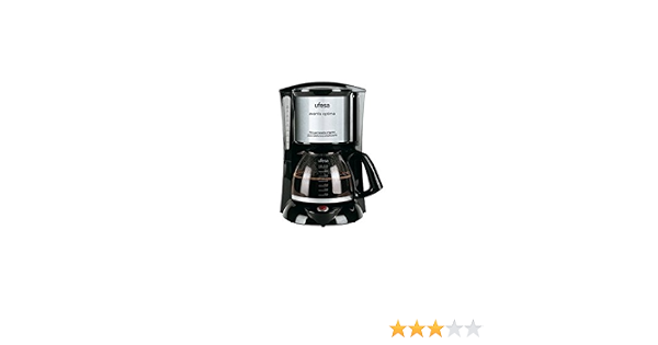 Cafetera de Goteo UFESA CG7232 Avantis 70 800W Negro Gris Inox : Amazon.es:  Hogar y cocina