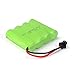 DOUBLE E 4.8v 800mah AA NiMH Rechargeable Battery with USB Cable Charger for Excavator Toys Remote Control Trucks