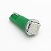 Partsam 10x T5 74 70 37 green wedge instrument dashboard cluster LED bulb light Replacement for Camry 2000-2011