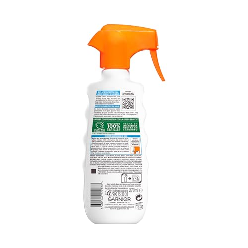 Spray solare per bambini Delial resistente ad acqua, sabbia, sale e cloro SPF50+ - 270 ml
