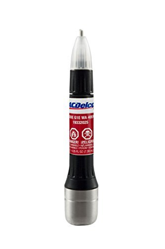 GM ACDelco Touch Up Paint Bottle Siren Crimson Red Passion G1E WA405Y with Clear Coat