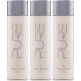 Pure by Gloss Body Lotion - Luxurious Nourishing, Moisturizing & Toning Body Cream for All Skin Types - Fresh Lemon Scent - 8.5oz, 3 Pack