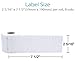 8 Rolls Compatible DYMO 99019 Label LW 1 Part Paypal/Ebay Internet Postage Labels (2 5/16