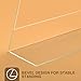 TWING Table Sign Display Holder Slant-Back Design Ad Picture Frame, Brochure Holder Clear Acrylic 5x7 inches Table Menu Stand Card Display Pack of 3